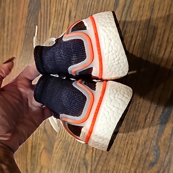 ADIDAS Ultraboost 19 Navy blue Chalk White Sneakers sz 11.5 Men's Shoes - Picture 8 of 10